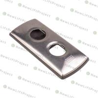 Панель (корпус) вызывного поста с логотипом под 2 кнопки KM801072G16 Kone Панель (корпус) вызывного поста с логотипом под 2 кнопки KM801072G16 Kone