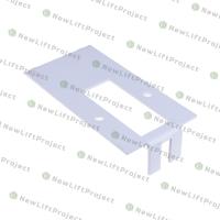 Кронштейн для установки смазывающего устройства (масленки) на противовес ZAA2316X1 Otis Кронштейн для установки смазывающего устройства (масленки) на противовес ZAA2316X1 Otis