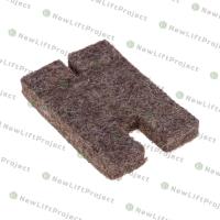 Вкладыш войлочный на смазывающее устройство паз 14мм и 5мм 401.03.00.073К КМЗ Вкладыш войлочный на смазывающее устройство паз 14мм и 5мм 401.03.00.073К КМЗ