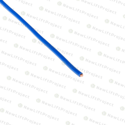 Провод установочный медный синий ПуВ-6,0.