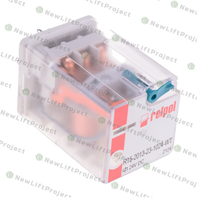 Реле промежуточное 3CO 8-pin 24VDC 10A R15-2013-23-1024-WT Relpol