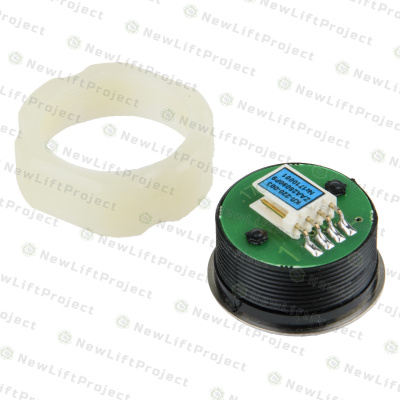 Модуль кнопочный зелёная подсветка VR AMP КЛ-220-003 KM-1-10 ZAA25090P9 ZAA25090CAA1 ZAA25090AS2 Otis