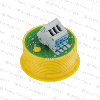 Модуль кнопочный "вызов диспетчера" жёлтая без индикации WAGO КЛ-300-047 ZAA25090V1 Otis